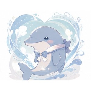 やさしいイルカ（対人的知能タイプ）