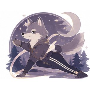 しなやかオオカミ（身体運動的知能タイプ）